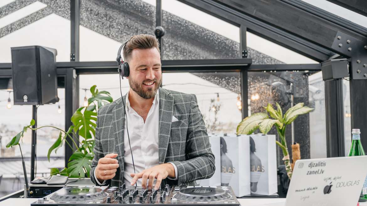 DJ-ing at Douglas’s Blooming Miracle Morning