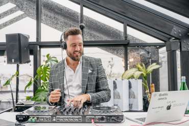 DJ-ing at Douglas’s Blooming Miracle Morning